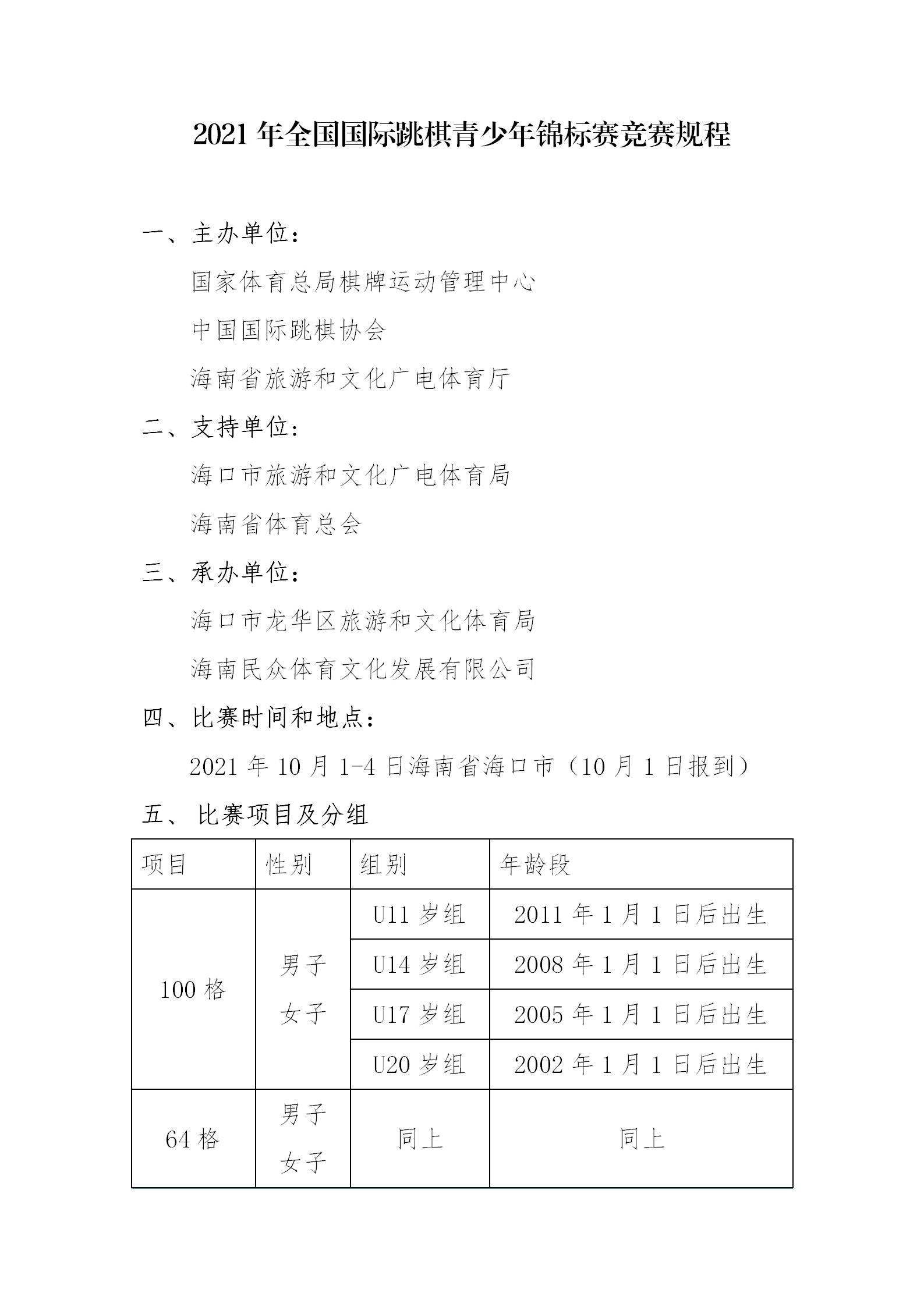 2021年全國青少年國際跳棋錦標賽競賽規(guī)程_01.jpg